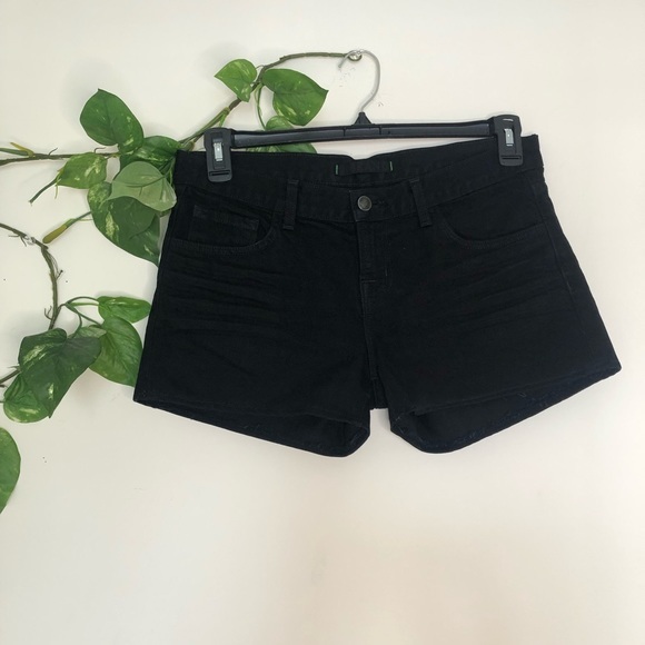 J Brand Cuffed Denim Shorts